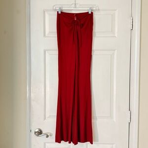 SKIMS Soft Lounge Ruched Pant in Brick